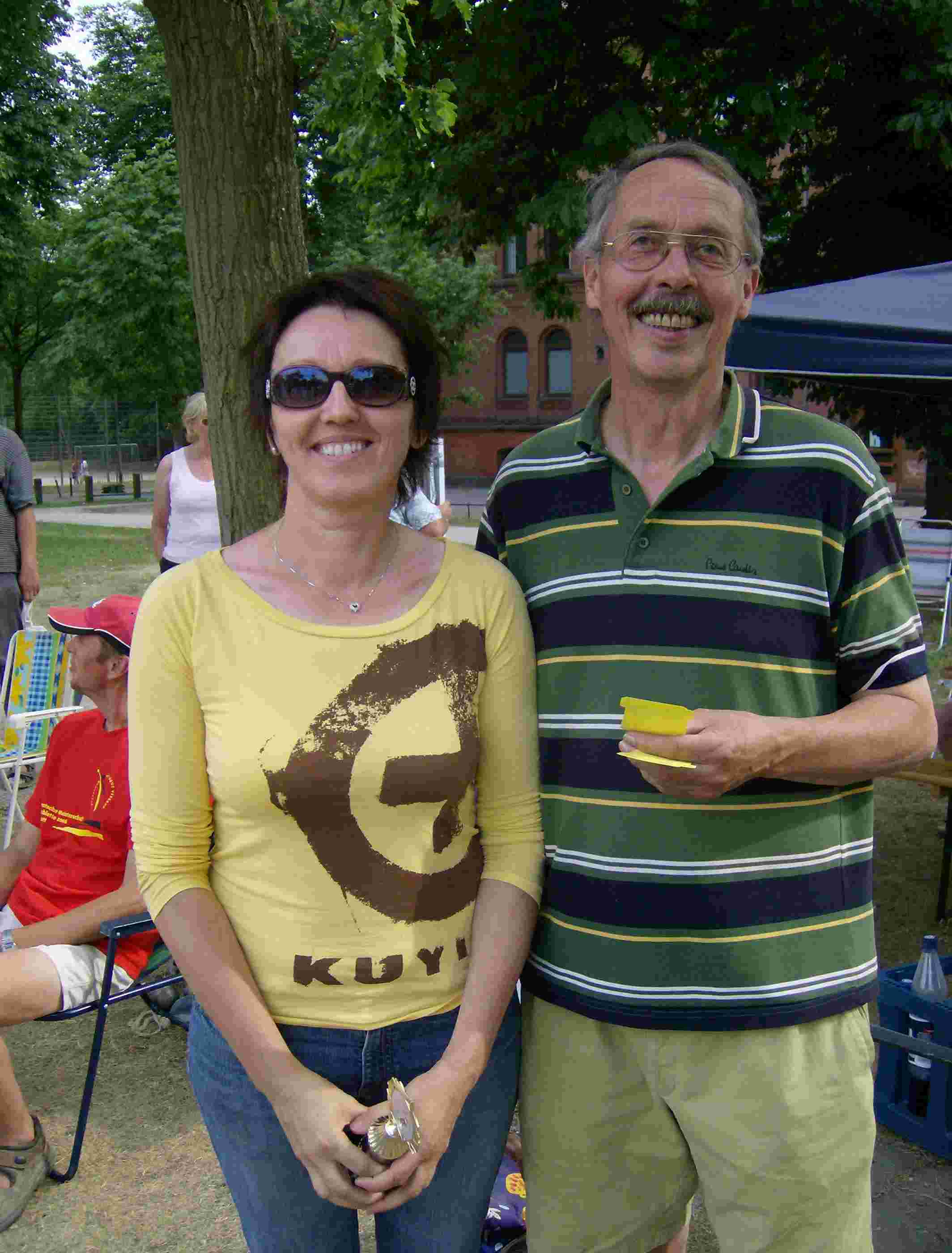 B�rbel Berganski und Klaus-Peter L�rsch