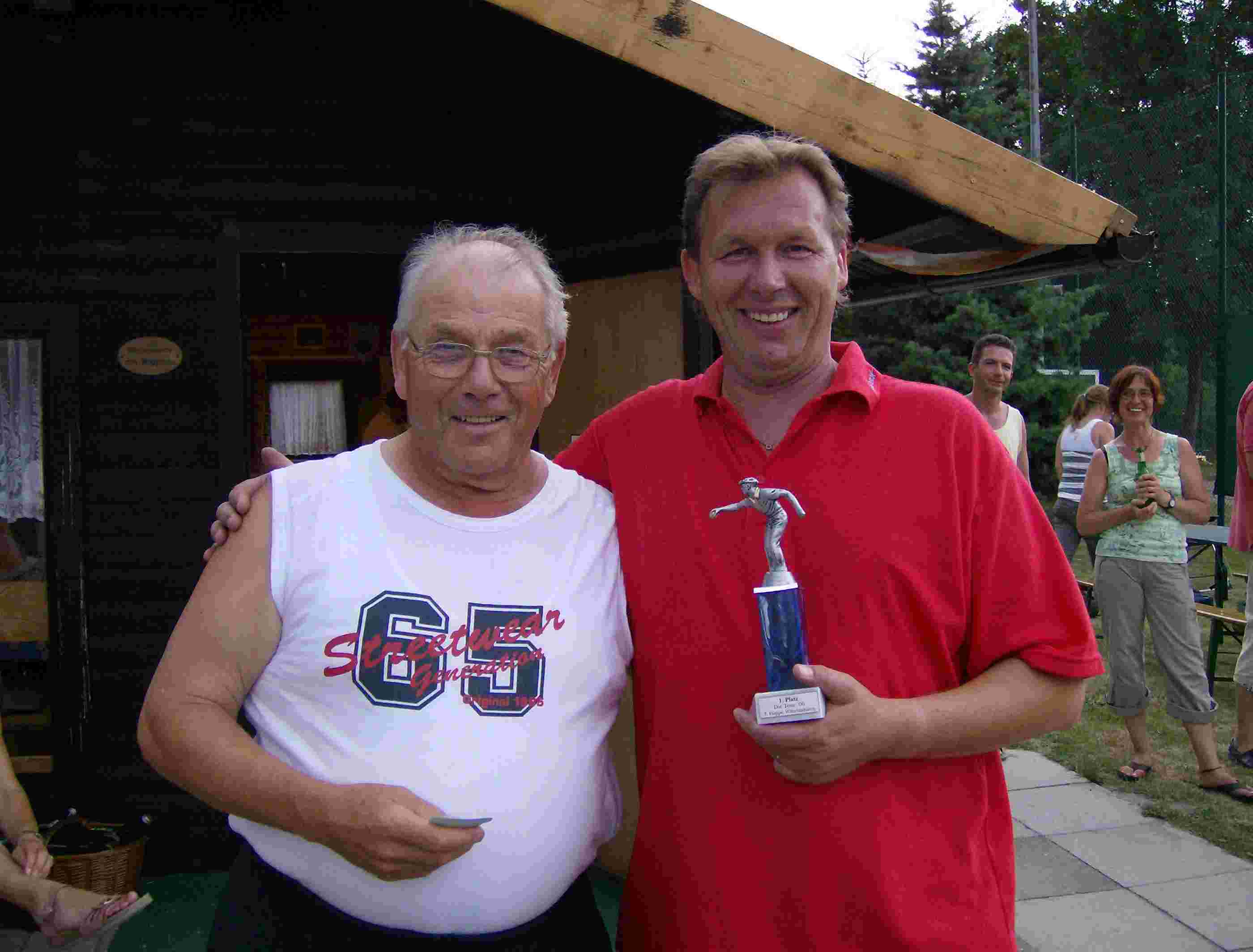 Johann Blank und Harald Lukaschek