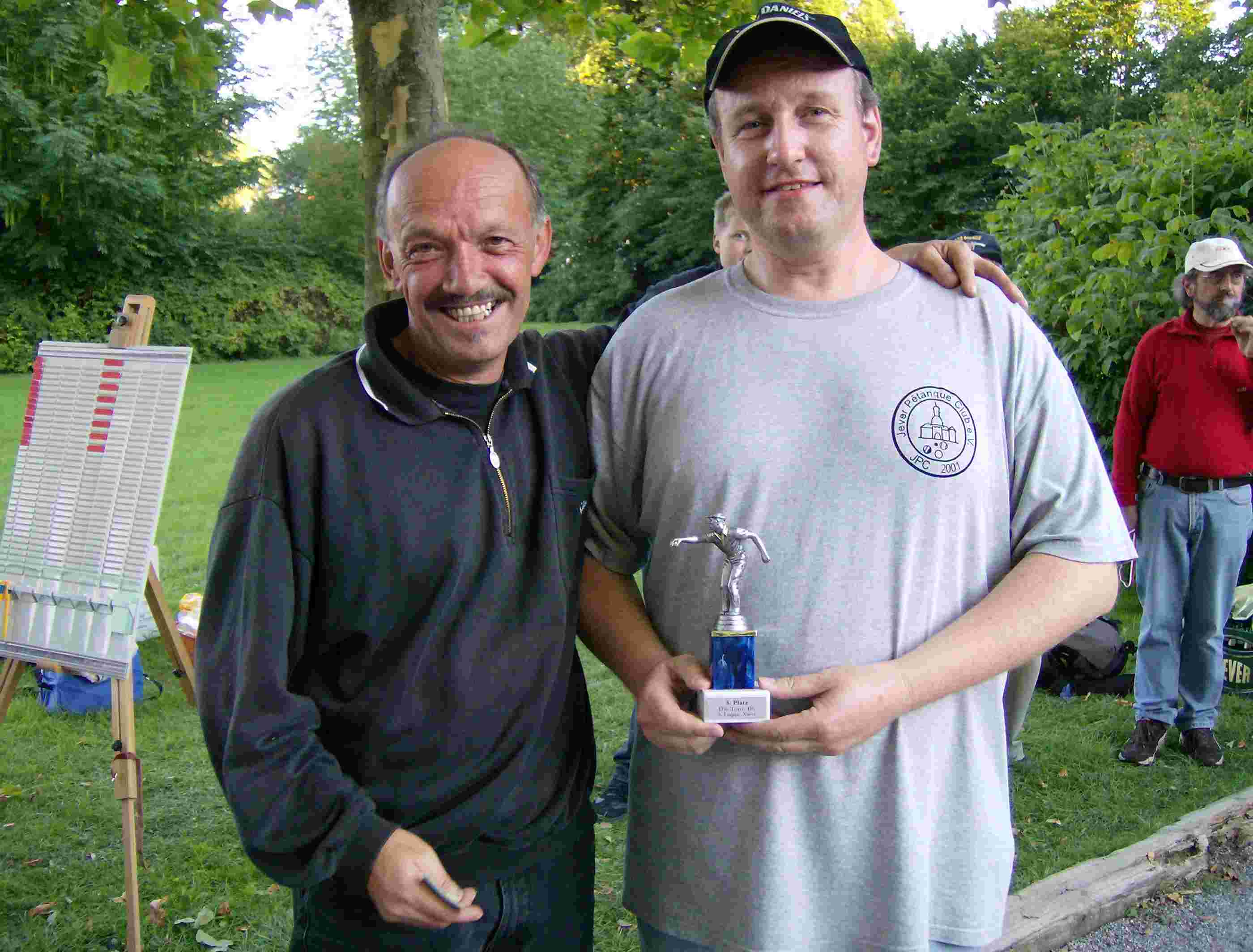 G�nter L�nstedt und Wilfried Falke