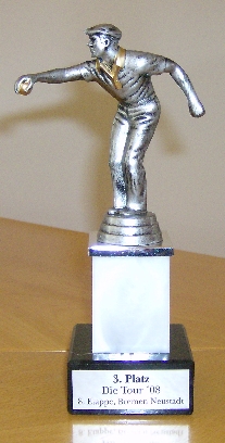 Pokal Platz 3 Bremen Neustadt