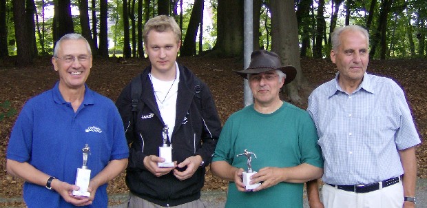 Peter Teichmann,Sebastian Nageler, Wolfgang Mtzelfeld und Arnold Buchholz